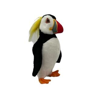 Sven The Puffin Talking Plush Penguin Happy Feet 2 Two Tested Works 12" Tall EUC